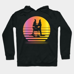 Fireball Island Synthwave - Board Game Inspired Graphic - Tabletop Gaming  - BGG Hoodie